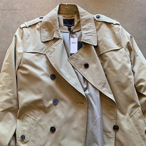 Banana republic mens water resistant trench coat